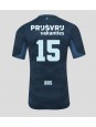 Feyenoord Jordan Bos #15 Vieraspaita 2025-26 Lyhythihainen